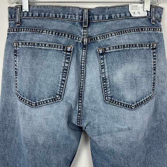 J. CREW MEN'S JEANS 34X30 STRAIGHT AZTECA VINTAGE BLUE - Picture 6 of 10